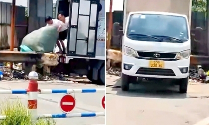 Nghị định 168 - Lỗi trừ 2 điểm GPLX ô tô: Đổ trái phép rác đoạn đường trong đô thị